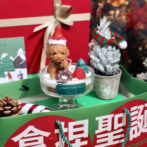 Bougie parfumée au vin chaud de Noël pour décoration intérieure haut de gamme, <span class=keywords><strong>cire</strong></span> de gel longue durée, cadeau romantique en boîte - Product Image 3