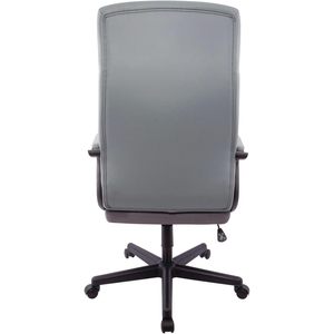 Chaise de bureau Alera Oxnam Series à dossier haut, pivotante, pour ordinateur, hauteur de siège réglable, supporte 275 lb, contreplaqué gris - Product Image 1