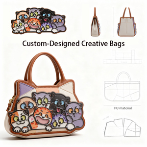 Customizable <strong>Animal</strong> Shaped Ita <strong>Bag</strong> Unique <strong>Design</strong> Support Small Batch Orders Personalized Irregular Women Handbag - Product Image 6