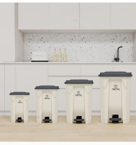 Giá Tốt Nhất 30L 50L 80L <span class=keywords><strong>100L</strong></span> Trung Chân Đạp Nhựa Chất Thải Bin Thùng Rác Có Thể Thùng Rác Tái Chế Có Thể Văn Phòng Thùng Rác - Product Image 4