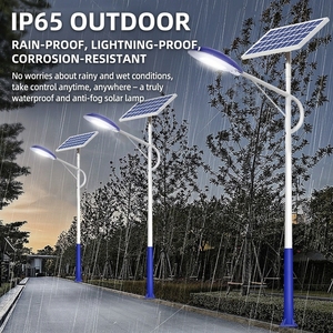 Lámpara Solar Clásica para Exteriores con Diseño <span class=keywords><strong>de</strong></span> Avión, 100W 200W, IP65 Impermeable, Modelo Antiguo, para Iluminación <span class=keywords><strong>de</strong></span> Carreteras - Product Image 3