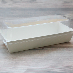 เบ็คแฮมกล่องบรรจุเนื้อหมูเส้นใยสี่เหลี่ยมม้วนพลาสติกคลุมด้านนอกกล่องอาหารขนมปังเค้กลายจุดตะวันตก - Product Image 4