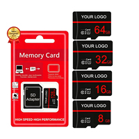 Carte mémoire TF haute vitesse classe 10 U3 4 Go 8 Go 16 Go 32 Go 64 Go 128 Go Mini carte mémoire SD