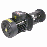 Pompe de circulation de liquide de coupe immergée industrielle H4T25, sortie d'usine, 450W 1/6 CV, impeller en acier inoxydable, garantie 1 an