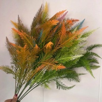 Ranting Asparagus Buatan Plastik Tinggi, Daun Plumosa, Ramah Lingkungan untuk Dekorasi Pernikahan, Thanksgiving, Paskah