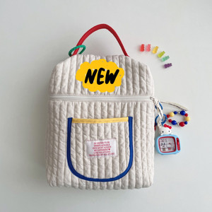 Mochila de Maternidad PLAYMAX de Algodón de Alta Calidad, Linda, Sólida, Ligera, Multifuncional, para Colgar en el Cochecito, para Llevar a Mano, Grande - Product Image 3