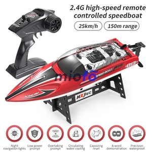 2.4G <b>RC</b> Waterproof Racing <b>Boat</b> High-Speed Remote Control Durable Anti-Collision Protection Outdoor Speedboat <b>Ship</b> <b>Boat</b> Model - Product Image 5