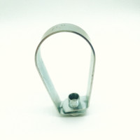 Colliers de serrage à ressort en acier inoxydable de haute qualité pour raccords métriques/pouces, supports de tuyaux galvanisés