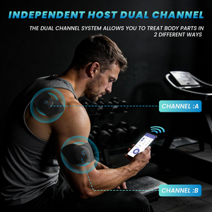 Masseur pour le cou et les épaules Source Factory, soulage les douleurs musculaires, appareil <span class=keywords><strong>Tens</strong></span> Ems pour le fitness - Product Image 5