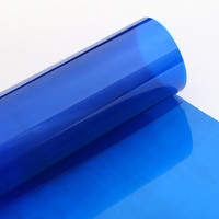 Film rigide transparent vert rouge en PVC de 0,35 mm pour la fabrication de boîtes pliantes