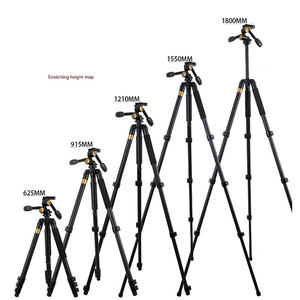 Trépied professionnel <span class=keywords><strong>pour</strong></span> caméra vidéo DSLR QZSD Q620, tête panoramique, support de caméra stable et robuste <span class=keywords><strong>pour</strong></span> <span class=keywords><strong>objectif</strong></span> télé<span class=keywords><strong>objectif</strong></span>, enregistreur, caméscope - Product Image 6
