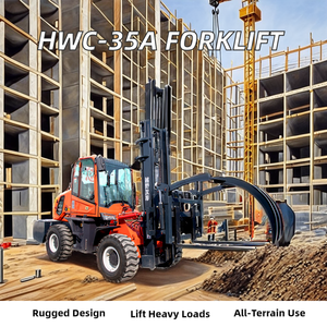 Neue 4x4 5ton Diesel Gabelstapler krane All Terrain Design für den Einzelhandel - Product Image 6