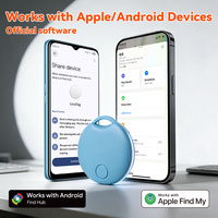 Mini traceur intelligent, compatible Apple Find My et Google Find Hub, double système, localisateur de clés, dispositif anti-perte