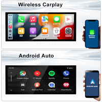 STWEI pour Toyota 4 Runner 2010-2022, autoradio multimédia 17 pouces, lecteur DVD, Android14, Carplay, navigation GPS automatique