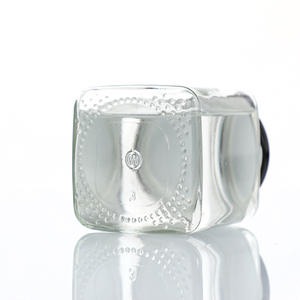 Venta al por mayor DD1838 Recuerdos de boda Tarro cuadrado de vidrio con tapa para mermelada, conservas, hierbas, miel, 16 oz 32 - Product Image 4