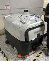Robot Pembersih Lantai Otomatis Pintar SC80 untuk Gedung Komersial, Gudang, dan Pusat Perbelanjaan