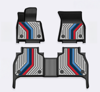 Accessoires intérieurs de voiture, tapis de sol 3D en TPE, tapis de coffre pour BMW X5 2018-2022, tapis de voiture, tapis de coffre