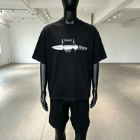 T-shirt personnalisé à séchage rapide, impression graphique surdimensionnée, t-shirt pour homme, prix bas, haute qualité, vente en gros, t-shirt en coton lourd