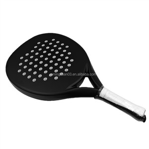 Racchetta da <span class=keywords><strong>Padel</strong></span> Premium in Fibra di Carbonio 3K Twill |   Design professionale con testa rotonda per un controllo ottimale |   Supporto OEM/ODM - Product Image 3