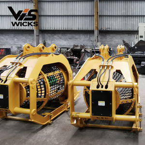 כף מסננת מסתובבת Weikeshi GT 360 עם מנוע ומסב עבור מחפר 5-10 טון, אחריות לשנה, שחור/צהוב - Product Image 5