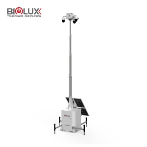 Torre de CCTV Solar Móvil BIGLUX HiTOWER para Áreas Exteriores como Obras de Construcción y Estacionamientos - Product Image 2