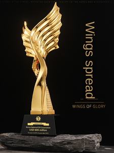 ชุดรูปแบบกีฬาที่เป็นมิตรกับสิ่งแวดล้อมถ้วยรางวัลเรซินออกแบบฟรีสลักสำหรับรางวัลสถาปัตยกรรมพนักงานที่ยอดเยี่ยมของบริษัท - Product Image 1