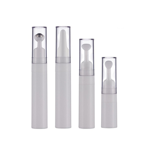 Hot Selling 5ml 10ml 15ml Plastic <strong>Eye</strong> Care Airless Empty Bottle Roller on PET <strong>Cosmetic</strong> Packaging for Skincare <strong>Makeup</strong> Beauty