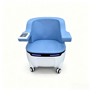 Chaise ergonomique à dossier haut EMS <span class=keywords><strong>pour</strong></span> le plancher pelvien, avec double zone de stimulation <span class=keywords><strong>pour</strong></span> la taille et les hanches, dispositif de rééducation post-partum <span class=keywords><strong>pour</strong></span> salon - Product Image 5