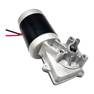 Garbage Disposer Motor 60mm 12V 30W Permanent Magnet DC <b>Worm</b> Gear Motor High Torque Low Noise OEM ODM - Product Image 1