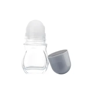 Bán Sỉ Chai Thủy Tinh Oem Rỗng Khử Mùi, Kem Khử Mùi 50Ml Sang Trọng-Chai Nước Hoa Cuộn Lên, Chai Lăn Cho Trẻ Em