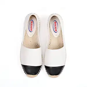 Custom Handgemaakte Ballet Flats Rubber Zapatillas Mujer Casual Sapatos Tienda Soludos Slip Op Platte Espadrilles Schoenen