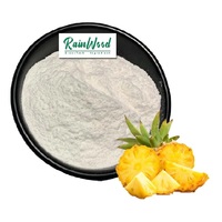 Bubuk Bromelain Kelas Makanan Grosir Ekstrak Nanas Organik Enzim Ekstrak Herbal Kemasan Drum