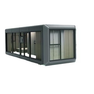 Cabina moderna en forma de manzana | Cápsula prefabricada duradera para Resorts boutique, cafeterías o espacios minoristas - Product Image 4