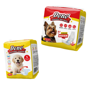Pañales Desechables de Lujo para Perras, 8 Unidades, Pañales para Mascotas Pequeñas, Venta al Por Mayor OEM, <span class=keywords><strong>DONO</strong></span>'diary - Product Image 1