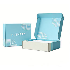 Boîtes d'expédition en <span class=keywords><strong>carton</strong></span> ondulé double face <span class=keywords><strong>pour</strong></span> l'envoi de chaussures par avion - Product Image 1