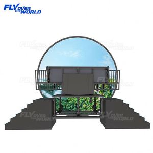 Simulador de Vuelo VR 3D 5D 7D 12D Personalizado con Certificación CE, Equipo MR Metálico para una Experiencia de Vuelo Inmersiva en Interiores Comerciales - Product Image 6