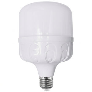 Bombilla LED Tipo T de 7 Vatios, Diámetro 118 mm, Base E27, AC85V-265V, SMD2835, Plástico Blanco ABS+PP, 2700K-6500K, CRI 80, 2800 Lúmenes, para Almacén - Product Image 1