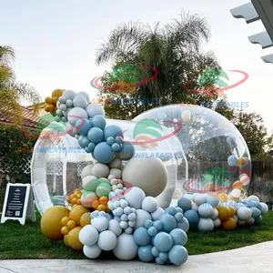 생일 키즈 파티 풍선 재미있는 집 거대한 투명 크리스탈 이글루 풍선 돔 투명 풍선 버블 텐트