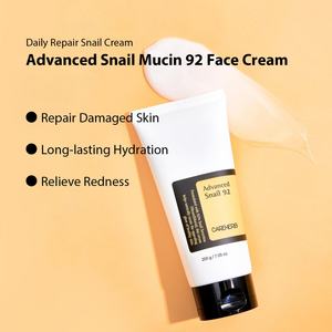 Soin de la peau pour soulager les rougeurs, réparation quotidienne des peaux abîmées, crème hydratante pour le visage à la mucine d'escargot à 92% - Product Image 3