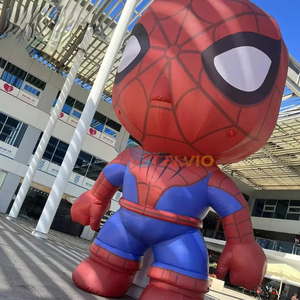 Dessin animé gonflable géant <span class=keywords><strong>Super</strong></span> Héros Spiderman Modèle gonflable Capitaine d'Amérique Personnages de dessins animés Mascotte pour événement - Product Image 2