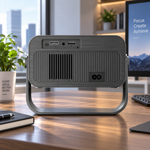 Proyector para <span class=keywords><strong>Cine</strong></span> en Casa, Mini Proyector LED Portátil, <span class=keywords><strong>Cine</strong></span> en Casa, Proyector de Películas para Exteriores, DLP, Smart TV Android, Wifi, Pantalla LED - Product Image 3