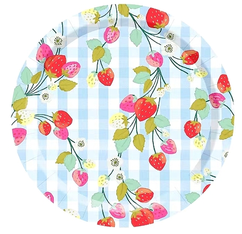 Assiette en carton de 9 pouces