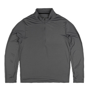 Healy High Quality Comfortable Pullover <b>Zip</b> Running Top Quick Dry Breathable Lightweight Stand Neck Long Sleeve Sport Top - Product Image 1