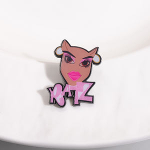 Mignon Animal émail <span class=keywords><strong>broche</strong></span> taux personnalisé <span class=keywords><strong>agneau</strong></span> <span class=keywords><strong>broche</strong></span> revers Badge dessin animé drôle bijoux cadeau pour enfants amis en gros - Product Image 3