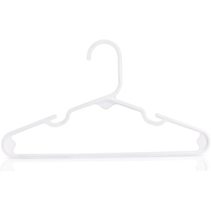Wholesale Lightweight Space Saving Laundry Hangers Plastic Clothes <b>Black</b> Pack of 20PCS - Product Image 3