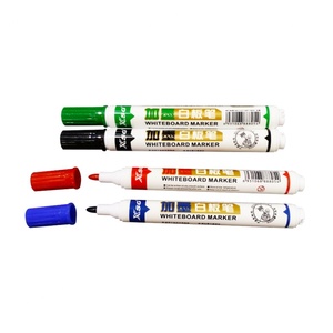 Marcadores de Pizarra Blanca Recargables, Borrables, No Tóxicos, de Primera Calidad, Color Negro, para la Escuela - Product Image 2