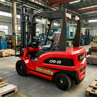 Chariot élévateur électrique RONGYU à économie d'énergie avec batterie lithium-ion 60V/220V et pneus pleins