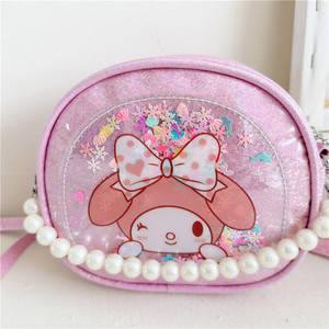 Toptan sansaned sıcak satış melodi karikatür Anime Crossbody çocuk çocuklar için okul çantası hayvan Unicorn omuz askısı çantası - Product Image 2