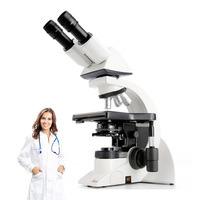 Olympus DM1000 Ergonomic Biological/Electron Laboratory Microscope 22mm Field View High Eyepoint Design 4K Resolution Manual