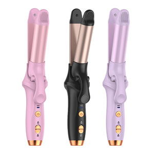 Wireless Hair <b>Curling</b> Iron Straightener Roller Portable For Travel Dorm Multi Functional Gentle On Hair - Product Image 3